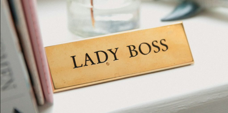 lady boss sign in charge